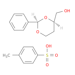 1,3-Dioxane-4-methanol, 2-phenyl-, 4-methylbenzenesulfonate, cis-