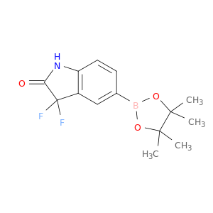 3,3-二氟-5-(4,4,5,5-四甲基-1,3,2-二硼戊环-2-基)二氢吲哚-2-酮