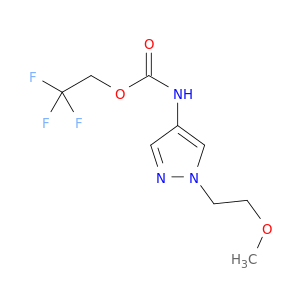 2,2,2-Trifluoroethyl N-[1-(2-Methoxyethyl)-1H-pyrazol-4-yl]carbamate