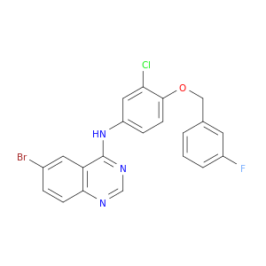 6-溴-N-[3-氯-4-[(3-氟苯基)甲氧基]苯基]喹唑啉-4-胺