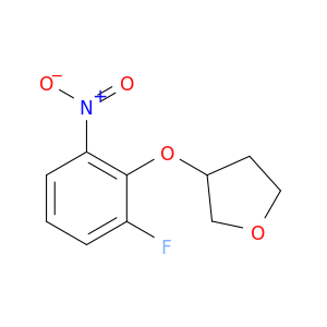 Furan, 3-(2-fluoro-6-nitrophenoxy)tetrahydro-