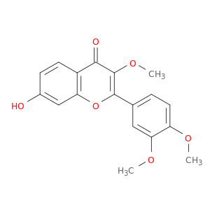 4H-1-Benzopyran-4-one,2-(3,4-dimethoxyphenyl)-7-hydroxy-3-methoxy-