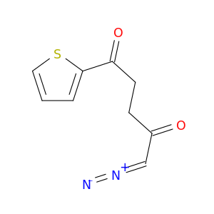 1,4-Pentanedione, 5-diazo-1-(2-thienyl)-