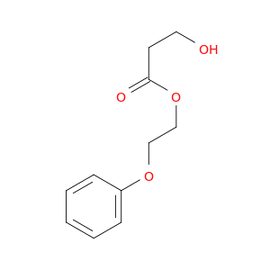 Propanoic acid, 3-hydroxy-, 2-phenoxyethyl ester