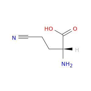 Butanoic acid, 2-amino-4-cyano-, (R)-