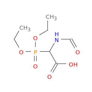 Acetic acid, (diethoxyphosphinyl)(formylamino)-