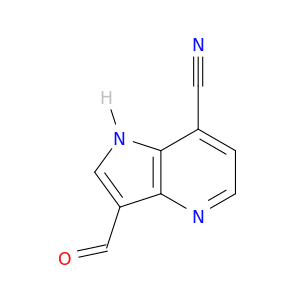 3-甲酰基-1H-Pyrrolo[3,2-B]吡啶-7-碳腈