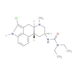 Urea, N'-[(8a)-2-chloro-6-methylergolin-8-yl]-N,N-diethyl-