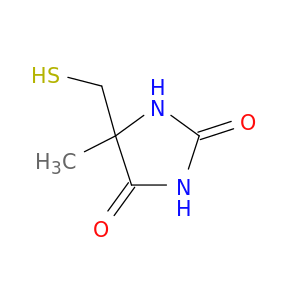 2,4-Imidazolidinedione, 5-(mercaptomethyl)-5-methyl-