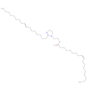 9-十八烷烯酸(9Z)-,2-[2-(8Z)-8-庚二烯基-4,5-二氢-1H-咪唑-1-基]乙酯