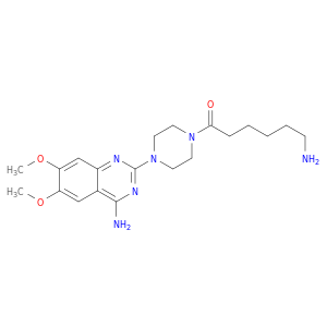 1-Hexanone,6-amino-1-[4-(4-amino-6,7-dimethoxy-2-quinazolinyl)-1-piperazinyl]-