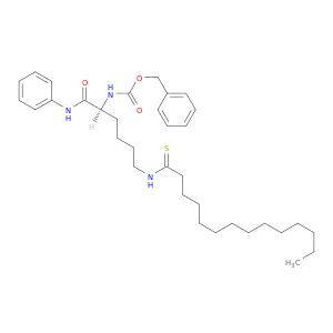 (S)-(1-氧代-1-(苯氨基)-6-十四烷硫代酰胺-2-基)氨基甲酸苄酯