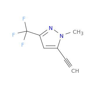 5-Ethynyl-1-methyl-3-trifluoromethyl-1h-pyrazole
