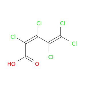 (2Z)-2,3,4,5,5-pentachloropenta-2,4-dienoic acid