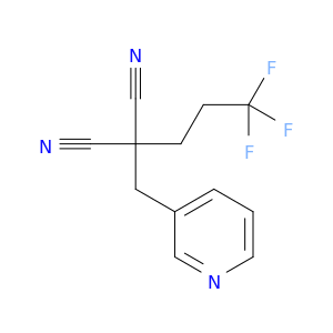 Propanedinitrile, (3-pyridinylmethyl)(3,3,3-trifluoropropyl)-