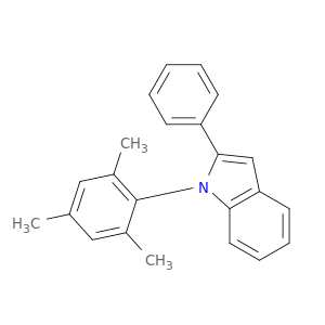 1H-Indole, 2-phenyl-1-(2,4,6-trimethylphenyl)-