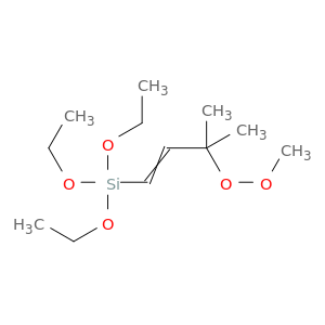 Silane, triethoxy[3-methyl-3-(methyldioxy)-1-butenyl]-