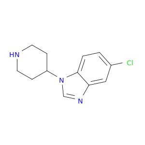 1H-Benzimidazole, 5-chloro-1-(4-piperidinyl)-