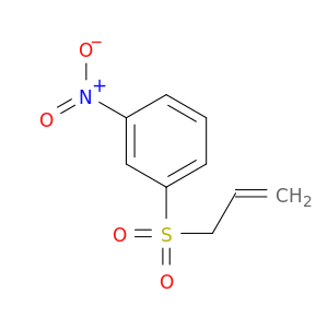 Benzene, 1-nitro-3-(2-propenylsulfonyl)-