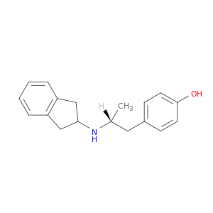 Phenol, 4-[(2R)-2-[(2,3-dihydro-1H-inden-2-yl)amino]propyl]-