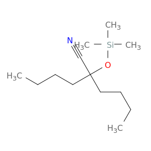 Hexanenitrile, 2-butyl-2-[(trimethylsilyl)oxy]-