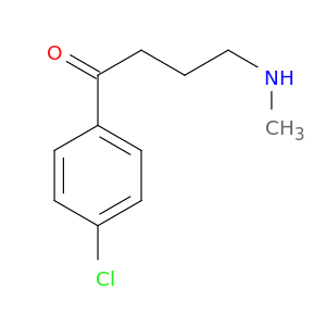 1-Butanone, 1-(4-chlorophenyl)-4-(methylamino)-