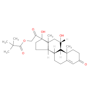 孕芯4-eNE-3,20-二酮,21-(2,2-二甲基-1-氧气丙氧基)-11,17-二羟基-,(11β)-