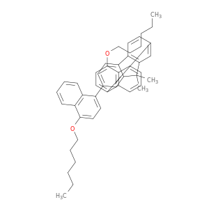 9H-Fluorene, 2,7-bis[4-(hexyloxy)-1-naphthalenyl]-9,9-dimethyl-