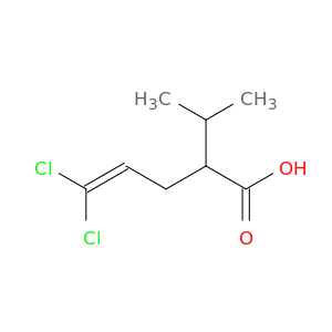 4-Pentenoic acid, 5,5-dichloro-2-(1-methylethyl)-