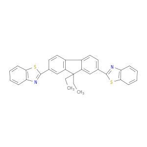 Benzothiazole, 2,2'-(9,9-diethyl-9H-fluorene-2,7-diyl)bis-