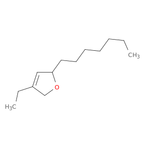 Furan, 4-ethyl-2-heptyl-2,5-dihydro-