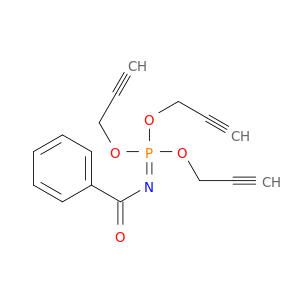 Phosphorimidic acid, benzoyl-, tri-2-propynyl ester