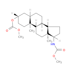Carbonic acid, (3b,5a,17b)-17-[(methoxycarbonyl)amino]androstan-3-yl methyl ester (9CI)