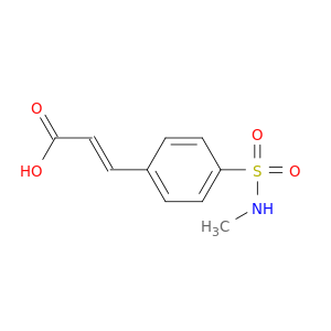 (2E)-3-(4-[(Methylamino)sulfonyl]phenyl)acrylic Acid