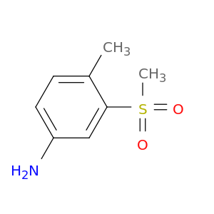 4-甲基-3-(甲磺酰)苯胺