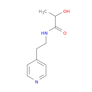 2-Hydroxy-N-[2-(pyridin-4-yl)ethyl]propanamide