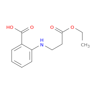 Benzoic acid, 2-[(3-ethoxy-3-oxopropyl)amino]-
