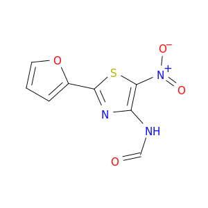 Formamide, N-[2-(2-furanyl)-5-nitro-4-thiazolyl]-