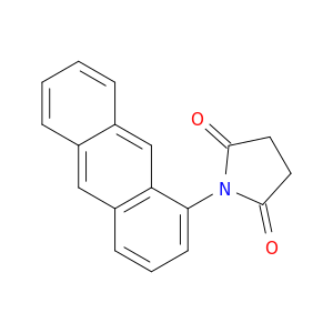 2,5-Pyrrolidinedione, 1-(1-anthracenyl)-
