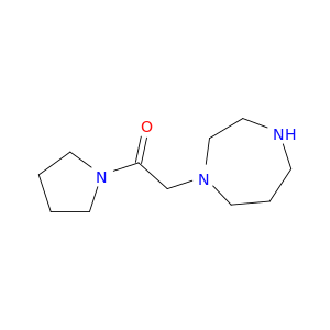 2-(1,4-Diazepan-1-yl)-1-(pyrrolidin-1-yl)ethan-1-one