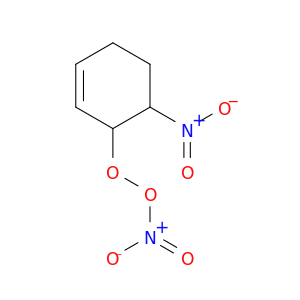 Peroxynitric acid, 6-nitro-2-cyclohexen-1-yl ester