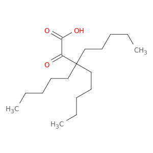 Octanoic acid, 2-oxo-3,3-dipentyl-