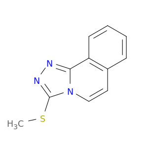 3-(methylsulfanyl)[1,2,4]triazolo[3,4-a]isoquinoline