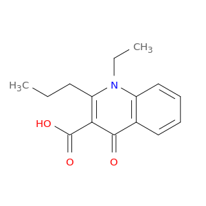 3-Quinolinecarboxylic acid, 1-ethyl-1,4-dihydro-4-oxo-2-propyl-
