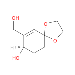 1,4-Dioxaspiro[4.5]dec-6-ene-7-methanol, 8-hydroxy-, (R)-
