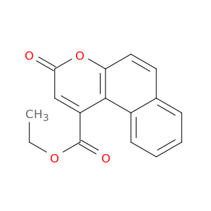 3H-Naphtho[2,1-b]pyran-1-carboxylic acid, 3-oxo-, ethyl ester