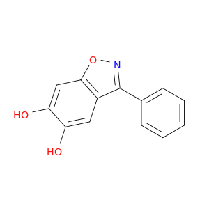 1,2-Benzisoxazole-5,6-diol, 3-phenyl-
