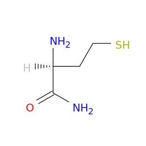 Butanamide, 2-amino-4-mercapto-, (2S)-