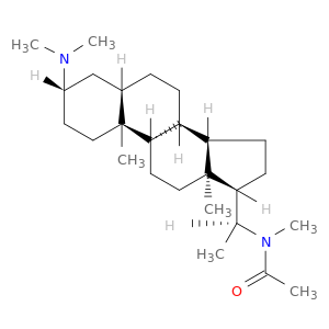 Acetamide, N-[(3b,5a,20S)-3-(dimethylamino)pregnan-20-yl]-N-methyl- (9CI)
