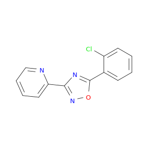 Pyridine, 2-[5-(2-chlorophenyl)-1,2,4-oxadiazol-3-yl]-